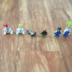 lego minifigure 6 pack Ninjago + Star Wars